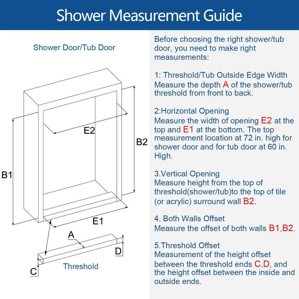 MCOCOD PRO DS13 Soft-Close Double Sliding Frameless Shower Door with Two Towel Bars
