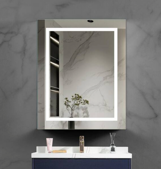 MCOCOD Frameless Rectangular Cabinet with Mirror