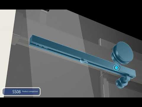 MCOCOD SS08 Shower Door with Soft Closing and Without Soft Closing